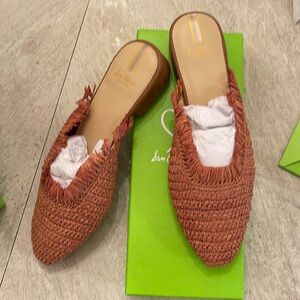NWT Sam Edelman Rafia flats